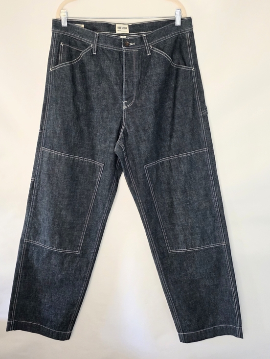 Todd Snyder Other - Todd Snyder Relaxed Denim Welder Pants Size 36x33 Cotton Carpenter Jeans NEW